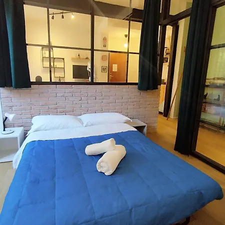 Apartment Industrial Design Loft - Vicino Lo Stadio